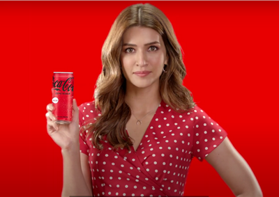 Kriti Sanon invites consumers to rate Coca-Cola Zero a hit-or-miss